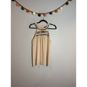 The Limited embellished high neck tank top
